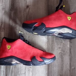 (Red suede) Jordan Retro 14 Ferrari